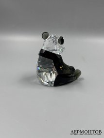 Статуэтка «Панда с сахарным тростником». Хрусталь, Swarovski, 2008 год
