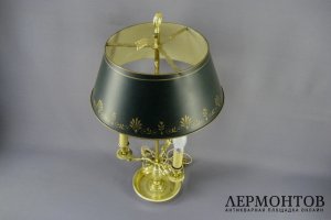 Настольная лампа. Металл, бронза, золочение. Франция, начало ХХ века.