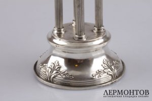 Ваза конфетница в классическом стиле. Серебро 800 пробы. Германия, нач. XX в.