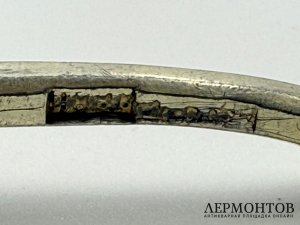 Ложка с пословицей Без соли без хлеба. Россия, 1880-е гг. Серебро 84 пробы.