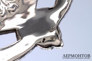Ваза для фруктов. СЕРЕБРО 800. Италия