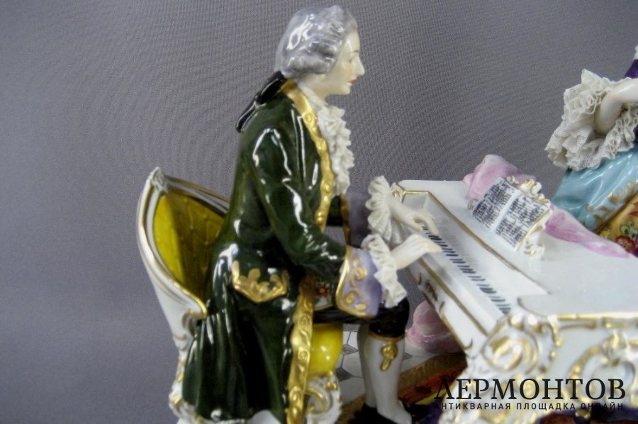 Трио. Фарфор. Германия, первая половина ХХ века.
