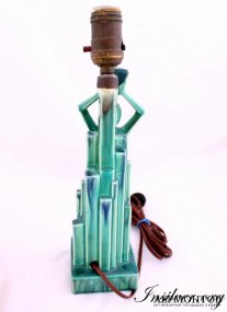  Настольная лампа. Стиль Art Deco