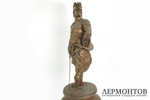 Скульптура Римский Легионер. Германия, авт. мод. Arthur Waagen, 1 пол. 20 в.  Шпиатр.