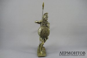 Композиция Спартанцы. Бронза, патинирование. Франция, ХХ век. 