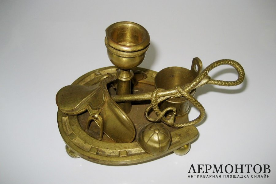 Подсвечник. Бронза. Европа, XIX век.