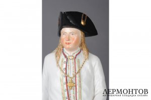Парные скульптуры Европейские народности. Датская Королевская мануфактура, 1 треть 20