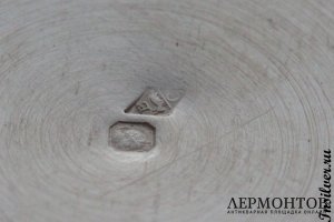 Кофейная пара Ernest COMPÈRE. Серебро 950. Франция