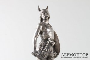 Парные скульптуры Викинги. Франция, Париж, автор модели E. Guliemin, конец 19 в. 