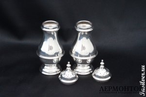 Набор для специй. Серебро 925. Англия