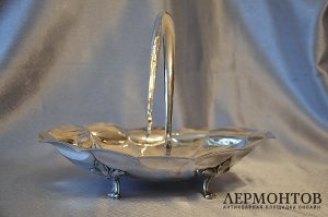Сухарница. Серебро 84. Российская империя