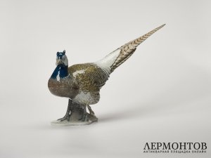 Статуэтка «Фазан». Фарфор, Rosenthal, Германия, 1956 год