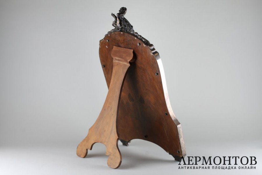Настольное зеркало. Серебро 800 пробы. Италия, 1934-44 годы.