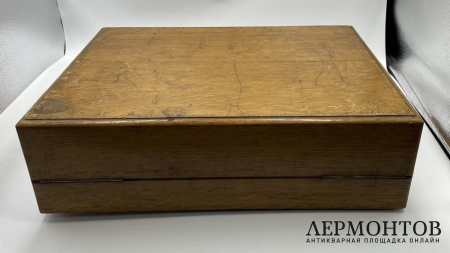 Коробка ящик для столового серебра фирмы О. Ф. Курлюков.