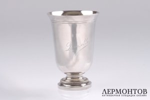 Бокал. Серебро 950. Франция