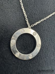 Колье «Love» с бриллиантами. Cartier