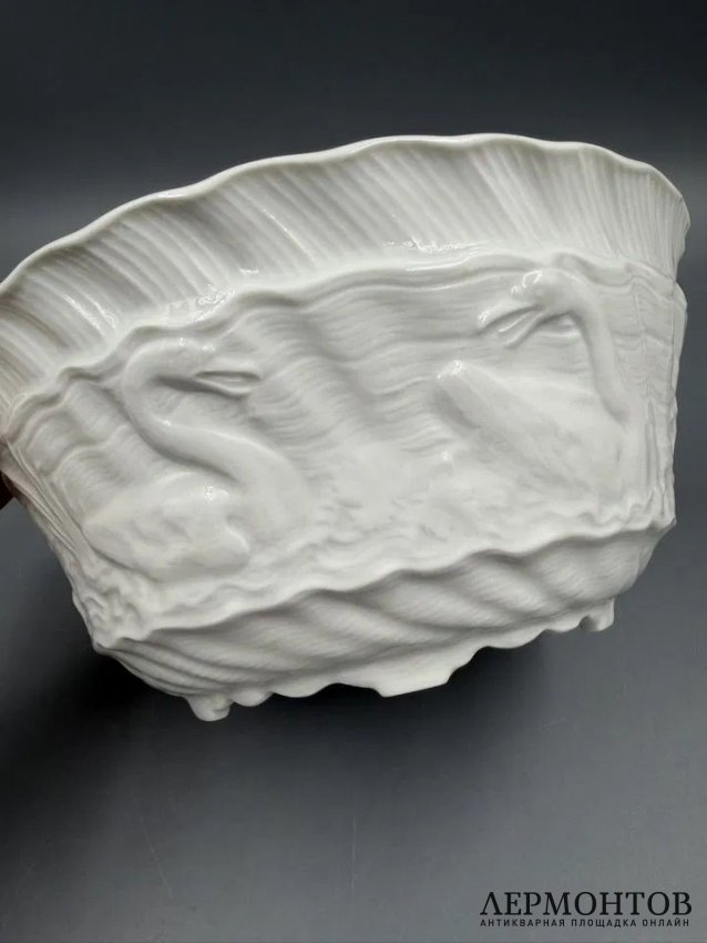 Салатник из «Лебединого сервиза», 18,5 см. Фарфор, Meissen, Германия