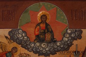 Икона. Святой Георгий Победоносец. Дерево, левкас, темпера. Россия, середина XIX века