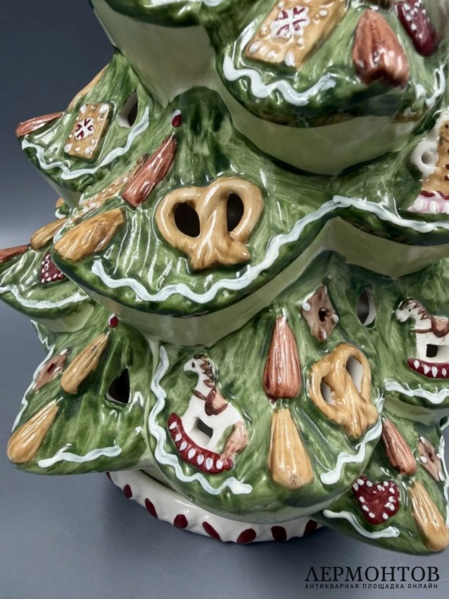 Подсвечник-ёлочка «Christmas Light». Керамика, Villeroy & Boch, Германия