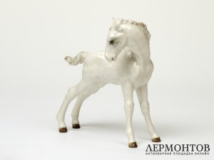 Статуэтка «Жеребенок». Фарфор, Lorenz Hutschenreuther, Германия, 1970 год