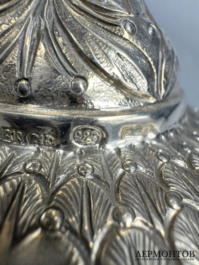 Ваза для конфет, выпуск 12 из 100. Серебро 925 пробы, Faberge