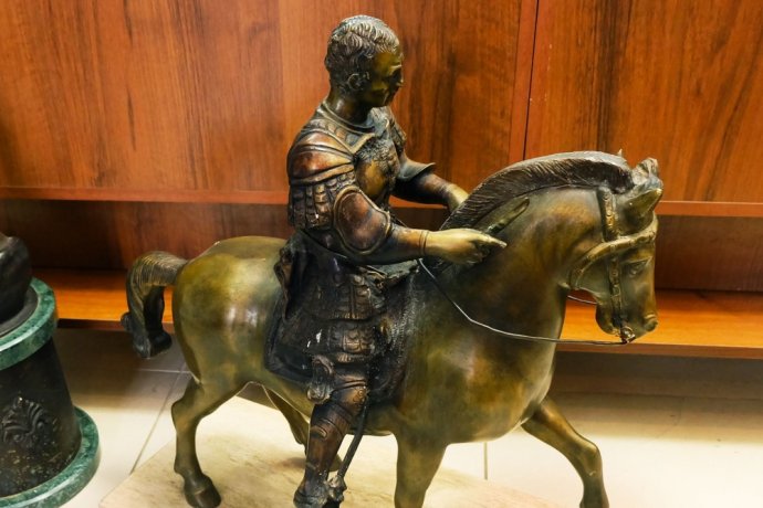 Парная конная скульптура Кондотьеры. Начало XX в. Европа