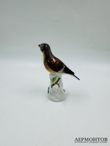 Статуэтка «Щегол». Фарфор, роспись, Meissen, Германия, 1-я половина 20 века