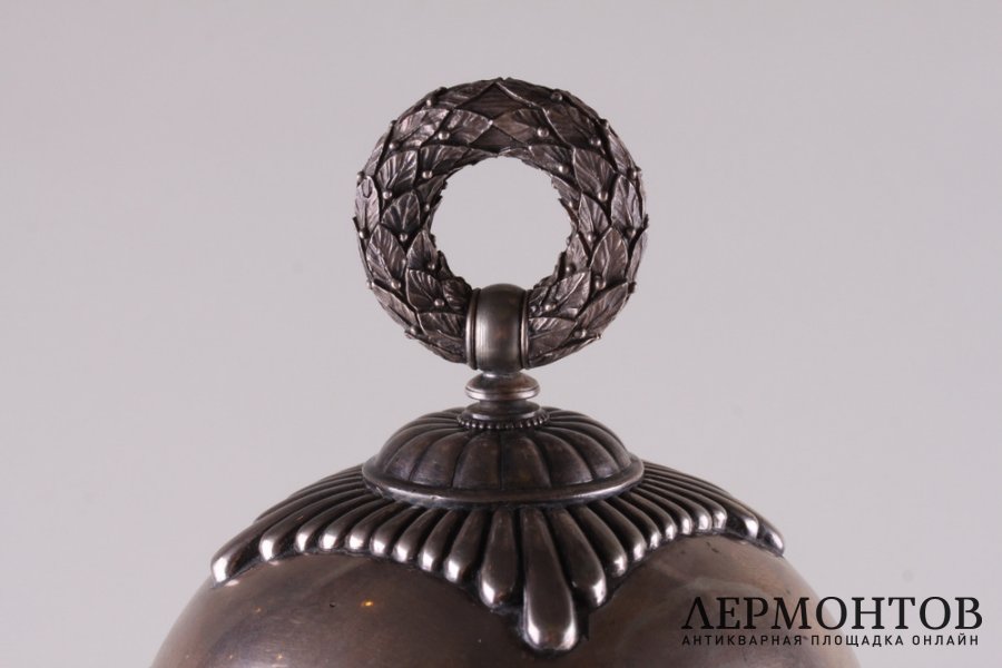 Кубок Скачки. Фирма К.Фаберже. Серебро 84 пробы. 1899-1908 гг.