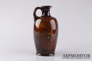Кувшин под виски. Royal Doulton England. Фаянс, начало XX века.