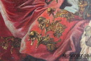 Картина. Портрет М.В. Ломоносова. Яковлев Василий Николаевич. Холст, масло. 1940-е гг