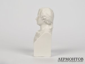 Статуэтка «Моцарт», бюст. Фарфор, Goebel, Германия, начало XX века