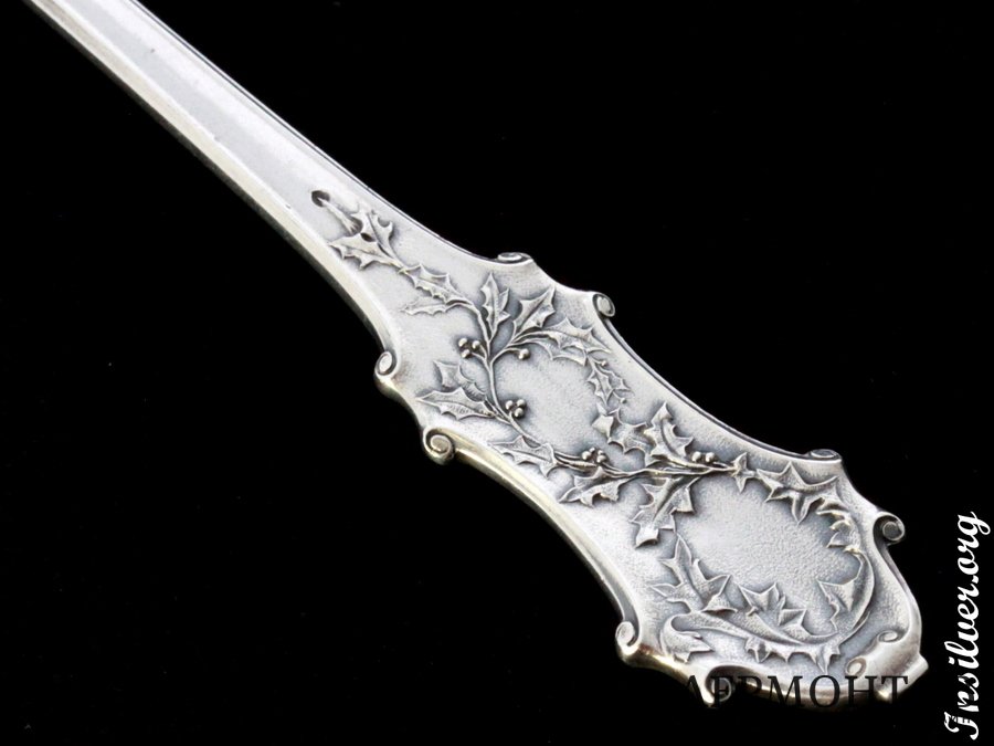 Сервировочная ложка Henin. Серебро 950. Франция.