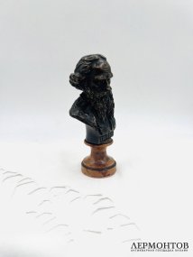 Бюст Л. Н. Толстого. Бронза, Франция, после 1911 года