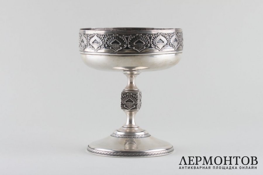 Ваза-Конфетница. Серебро 84 пробы. Российская империя. 1908-1917 гг.