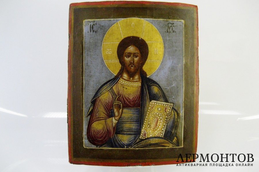 Икона. Дерево, темпера, золочение. Россия, Мстра, XIX век.