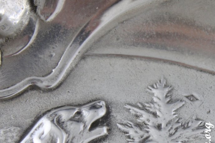 Vide-poche (монетница) Montagnier. Серебро 950. Франция