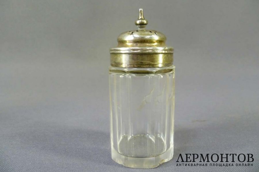 Набор для специй. Металл, серебрение, серебро 925 пробы.  Англия, 1860-й год.