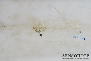 Фарфоровая композиция. Ручная роспись. Германия, начало XX века.