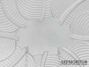 Блюдо в ст. Ар Деко. Франция, Verlys, 1930-е годы. Стекло.