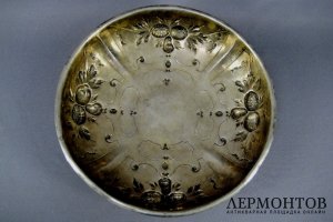 Ваза декоративная. Серебро 800. Германия, XIX век.