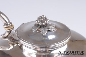 Чайник Michelsen. Серебро 826. Дания