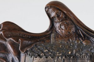 Скульптура Иерусалим. Бронза, скульптор Ari Harpaz. Израиль.