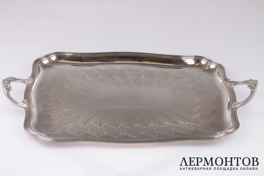 Чайно-кофейный сервиз рококо. Серебро 950. Франция