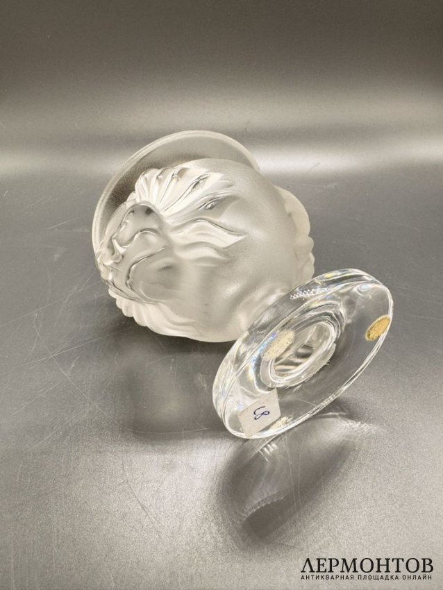 Зажигалка «Лев». Хрусталь, Lalique, Франция, 20 век