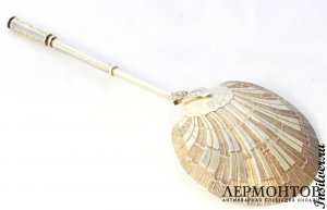 Лопатка сервировочная Chenailler. Серебро 950. Франция