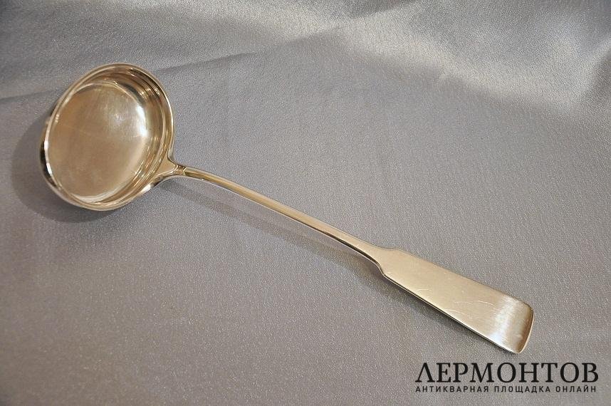 Половник Werner&Son. Серебро 84. Российская империя