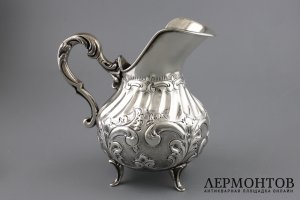 Большой молочник. Серебро 925 пробы. Европа, нач. XX в.