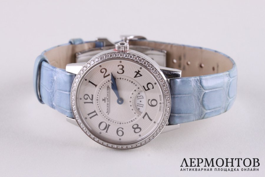 Часы женские наручные Jaeger-LeCoultre Rendez-Vous. 64 бриллианта, сталь.