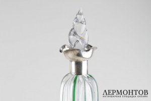 Набор для ликера.  Австрия, Вена, мастер Франс Хейд. Серебро 800 пробы.