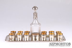 Ликерный набор. Серебро 950. Франция